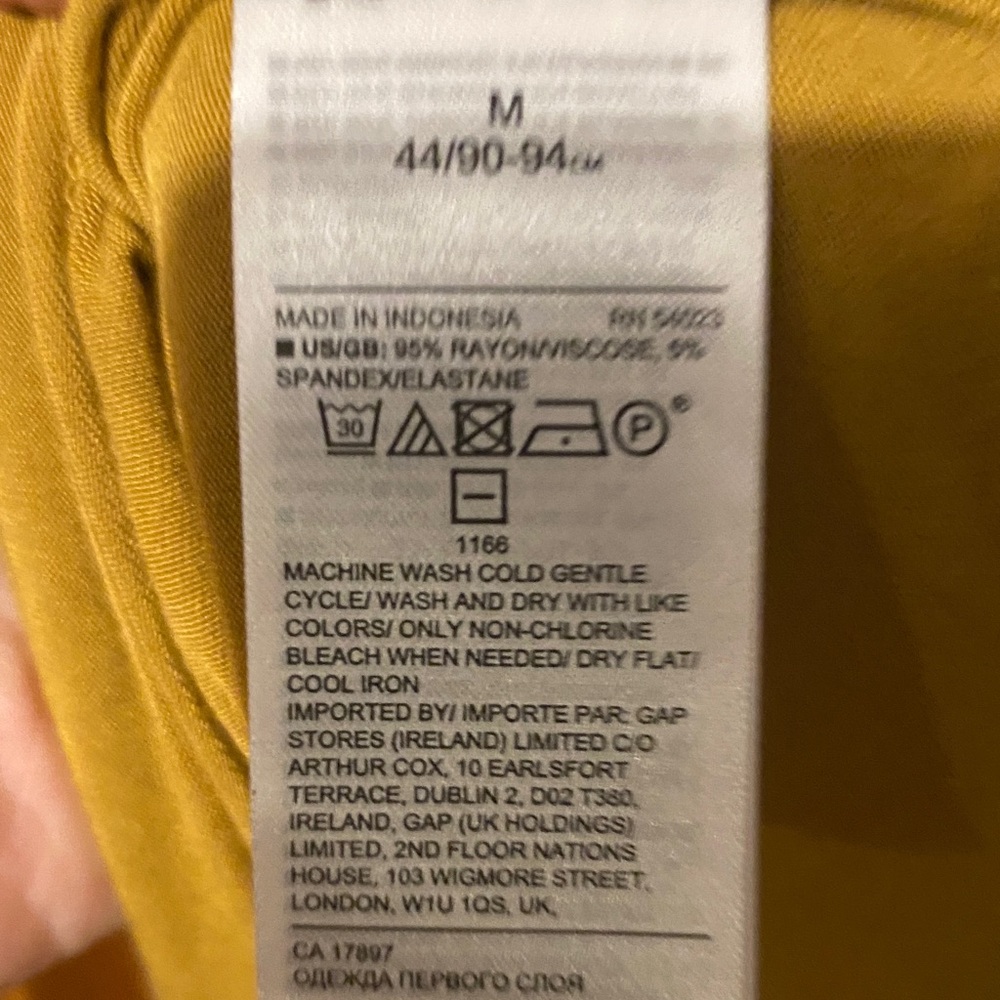 Banana Republic Mustard Maxi Dress - Picture 4 of 4